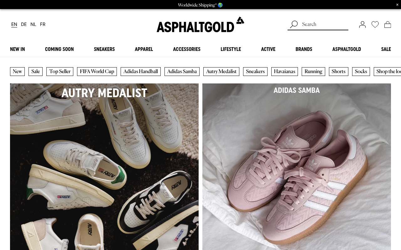 Asphaltgold homepage