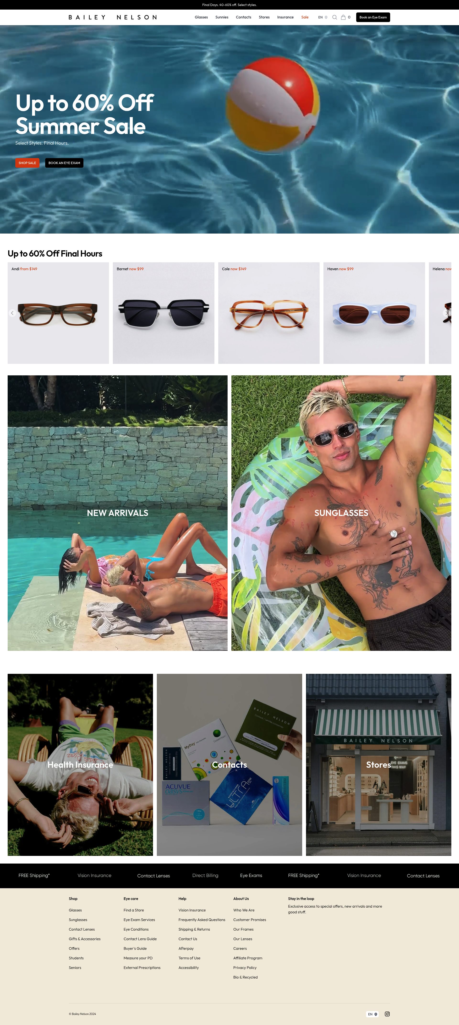 Bailey Nelson homepage