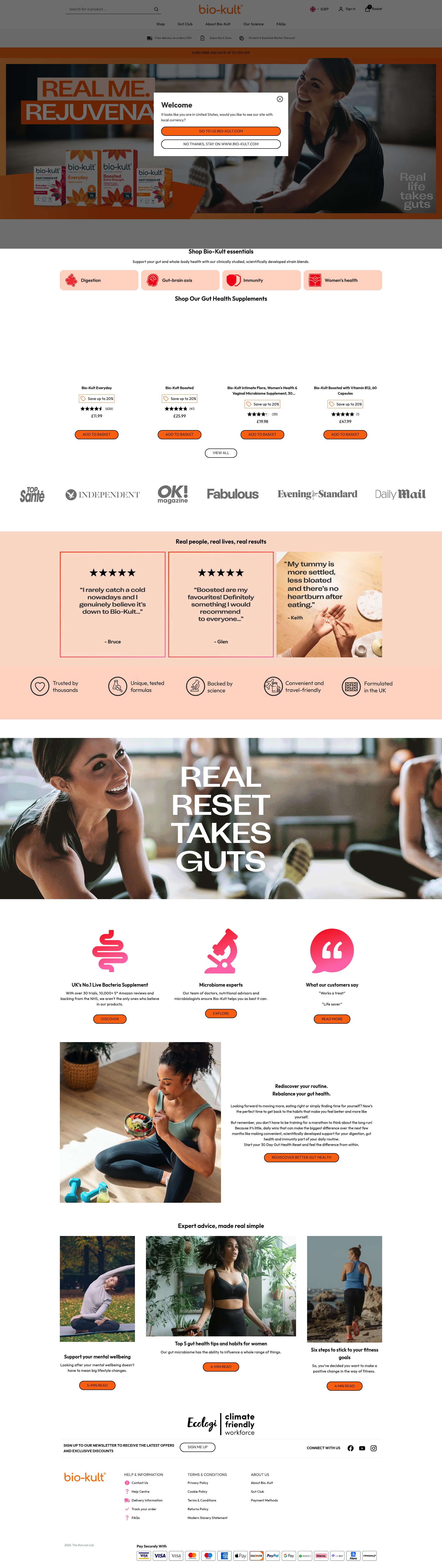 Bio-Kult homepage