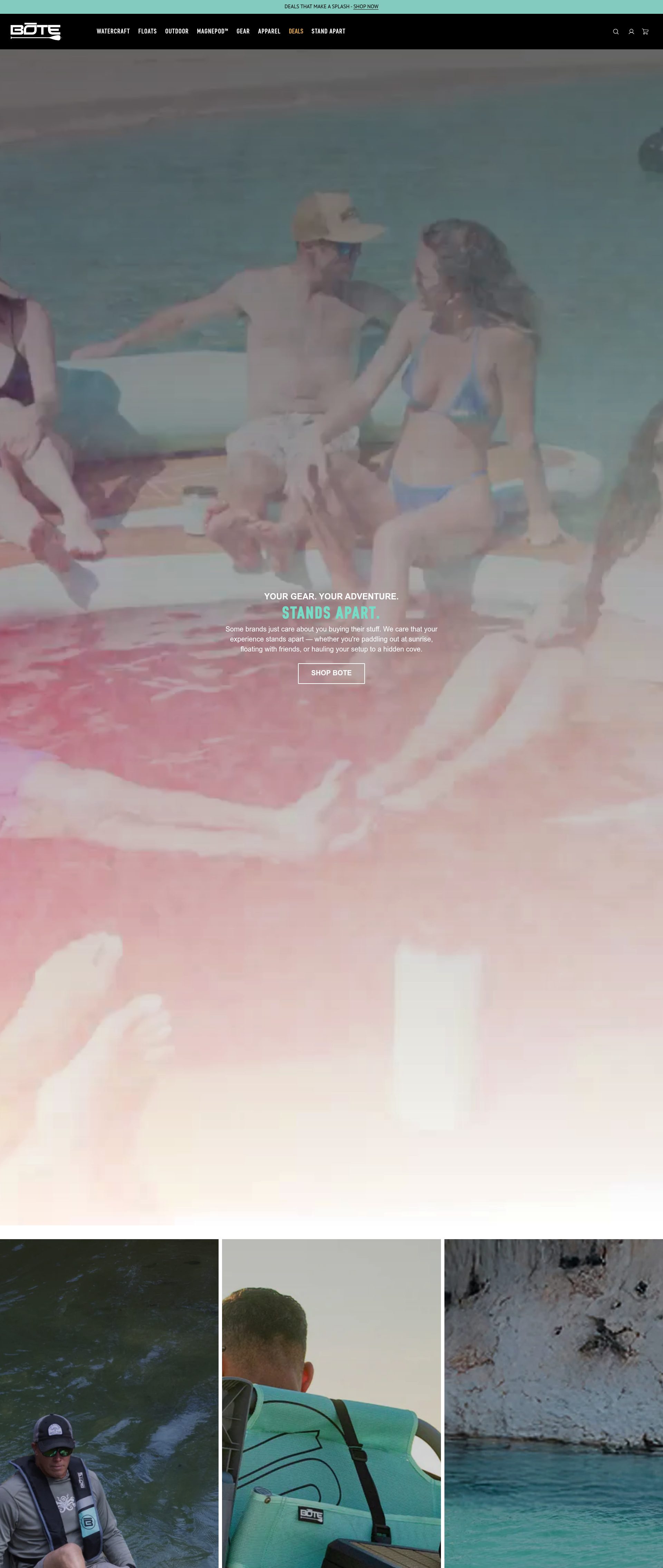 BOTE homepage