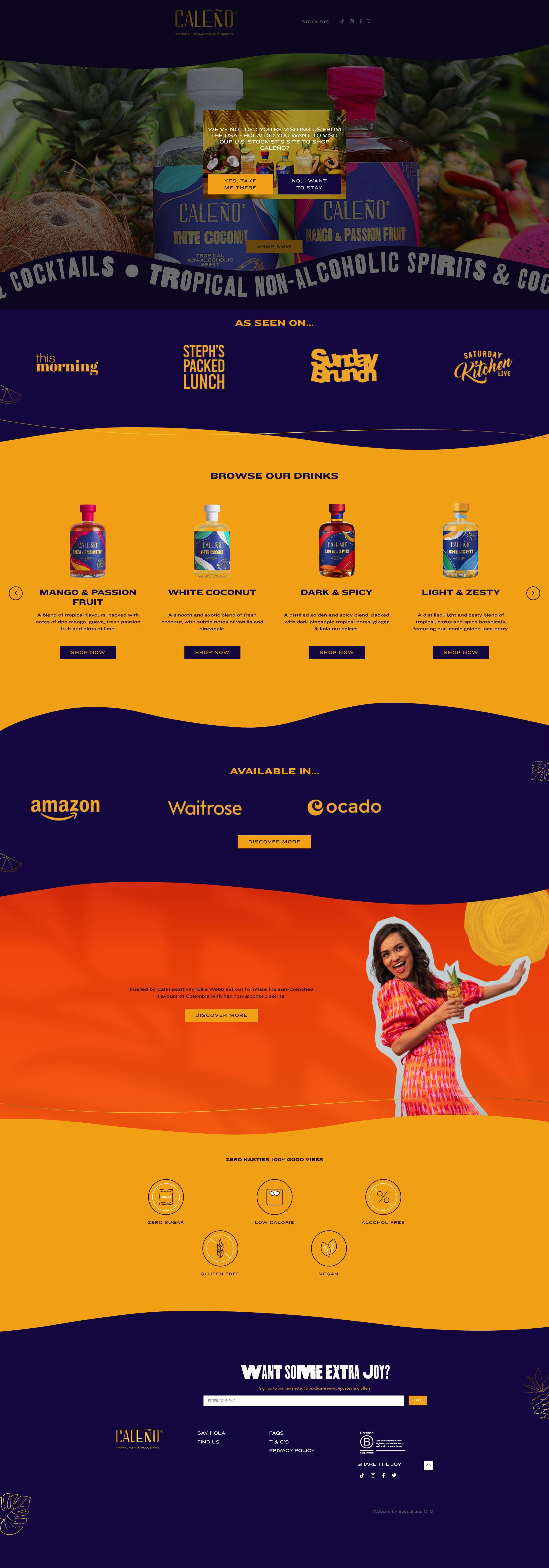 Caleño homepage