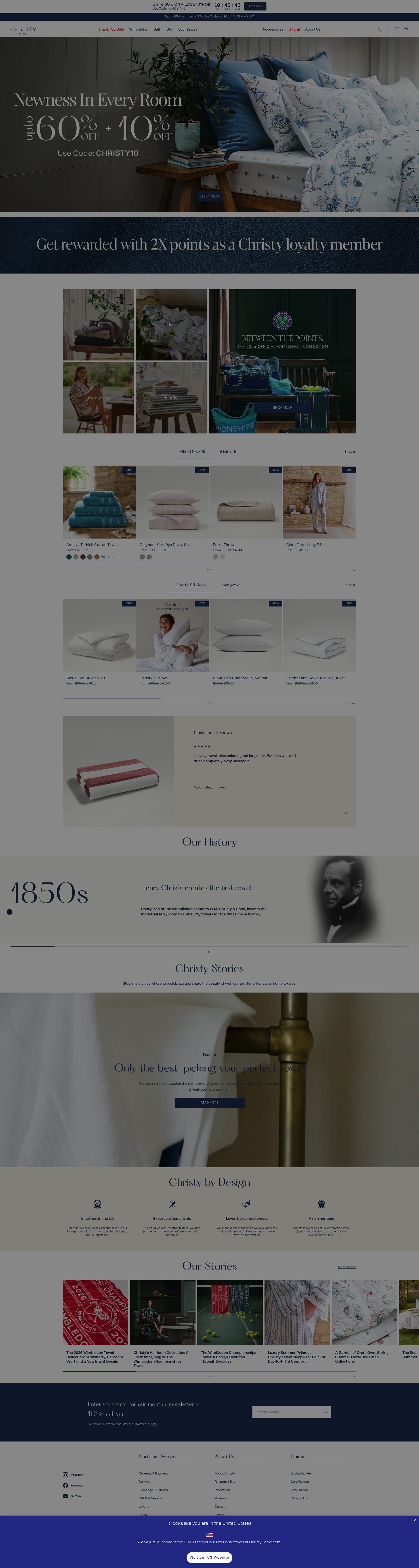 Christy homepage