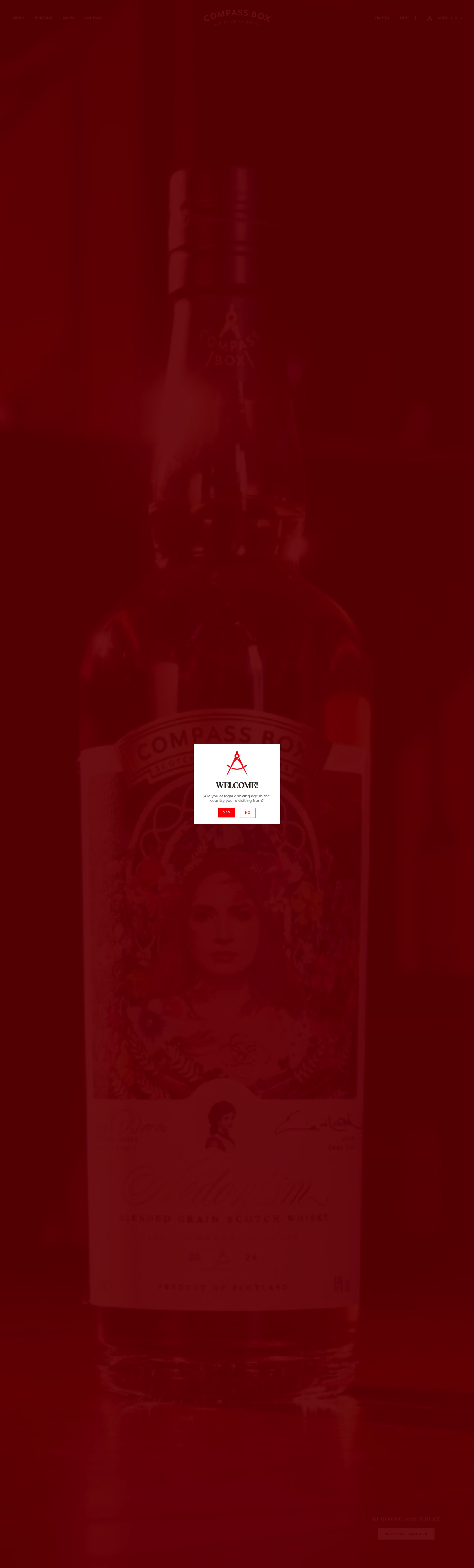 Compass Box homepage
