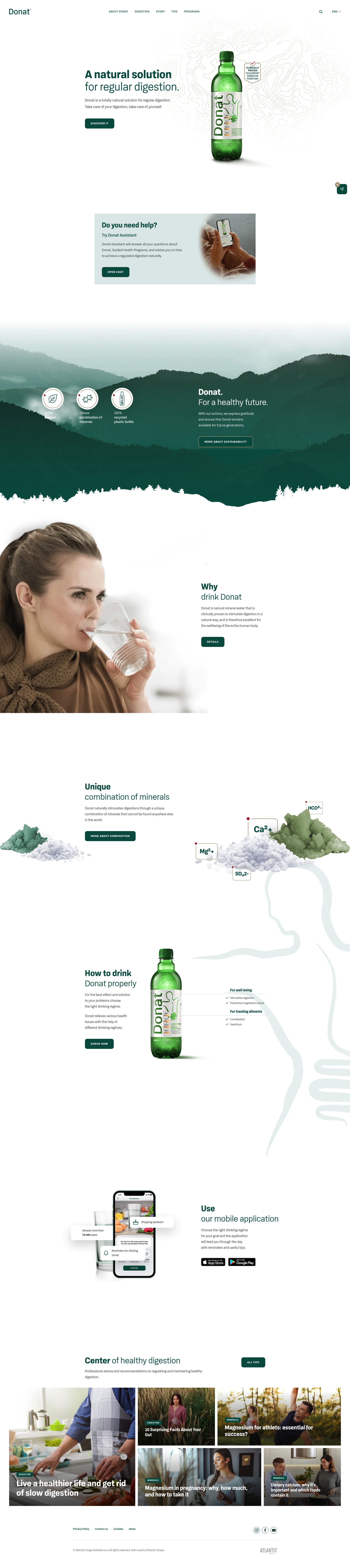 Donat Mg homepage