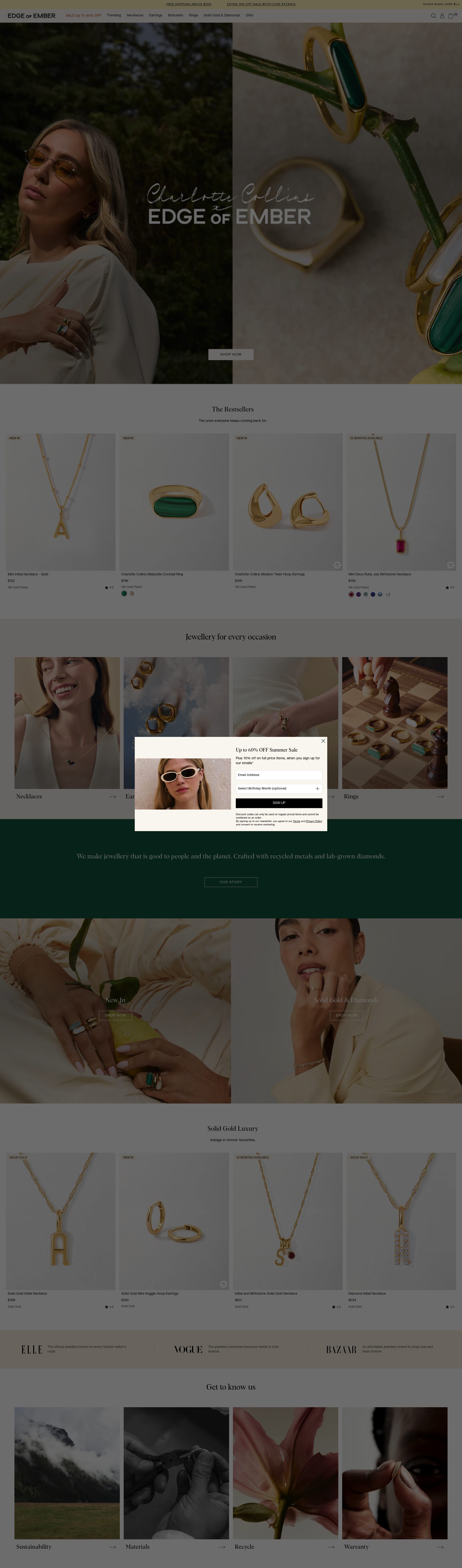 Edge Of Ember homepage screenshot