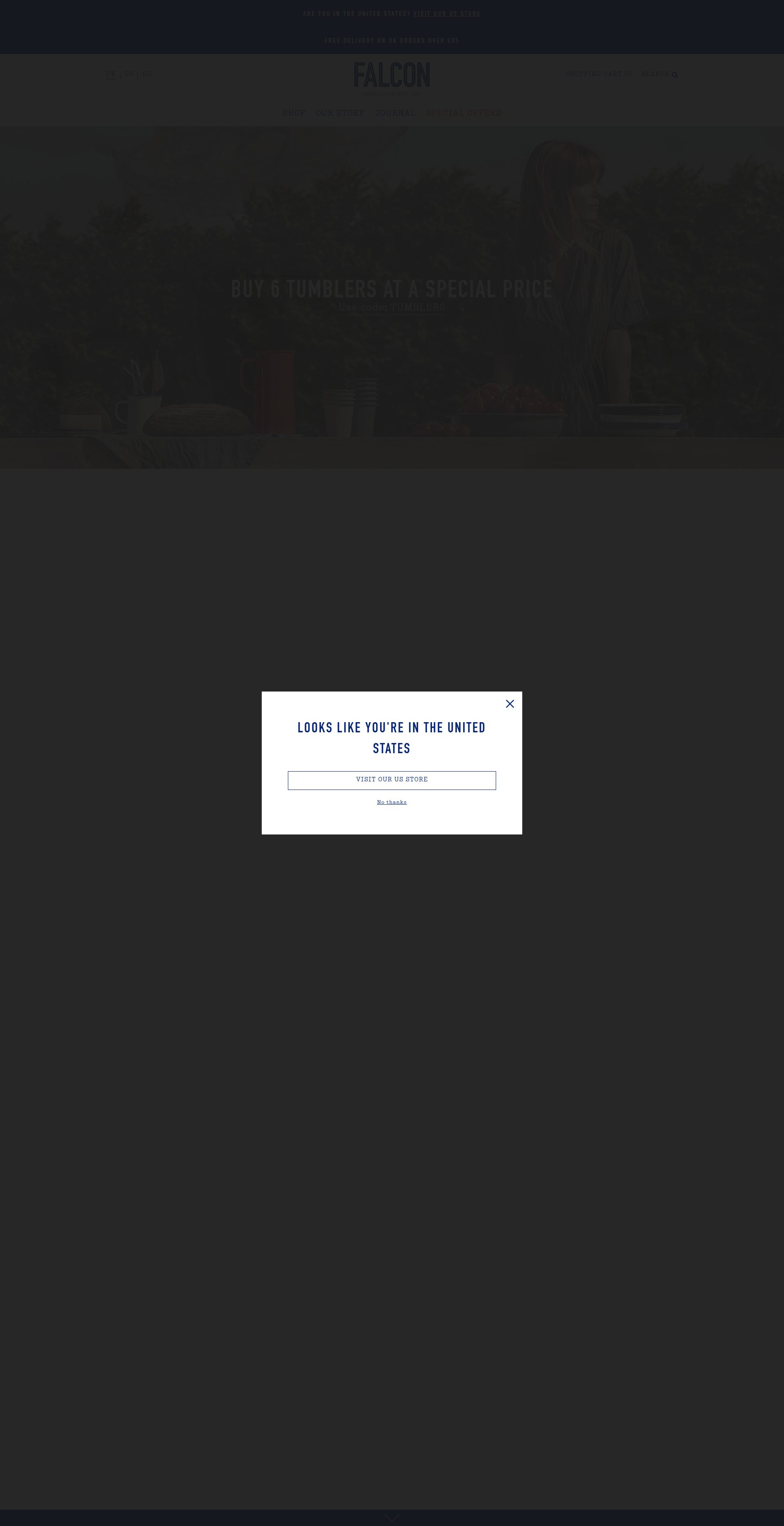 Falcon Enamelware homepage