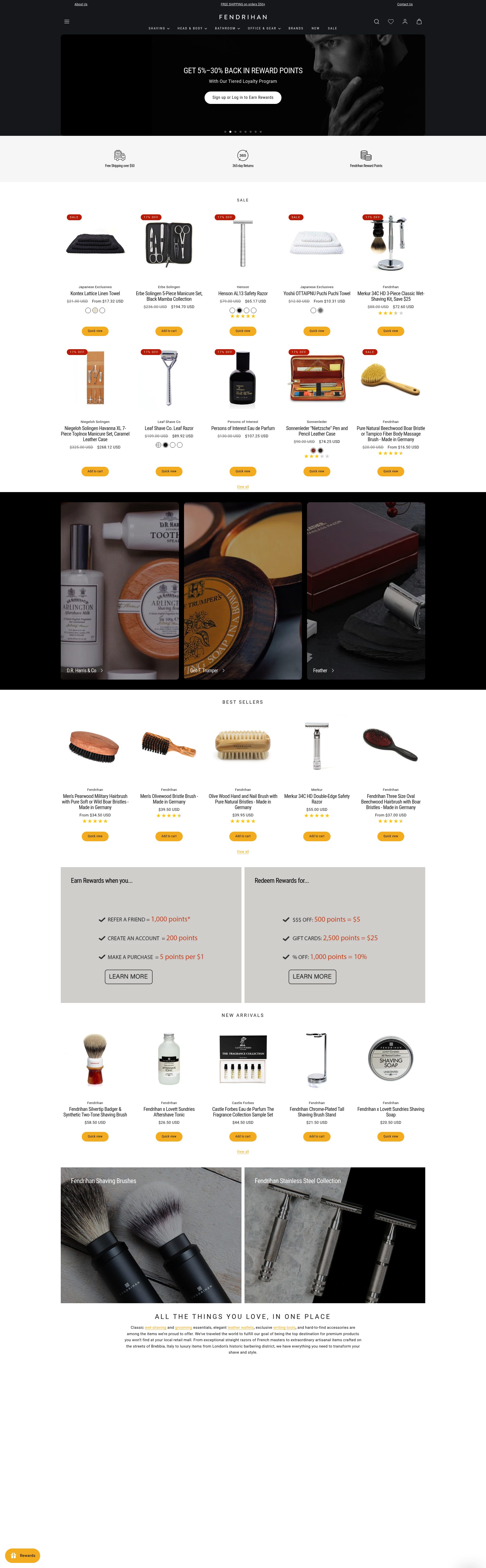 Fendrihan homepage
