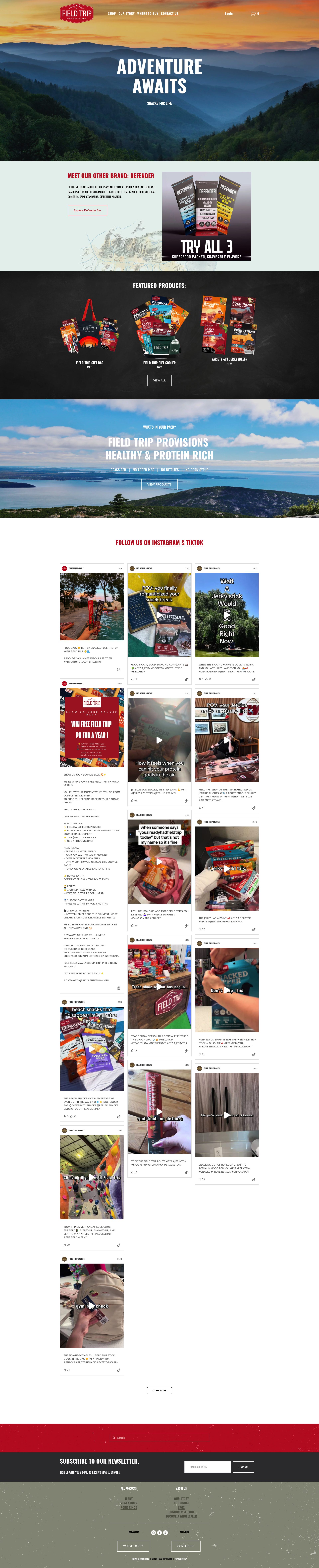 Field Trip Jerky homepage
