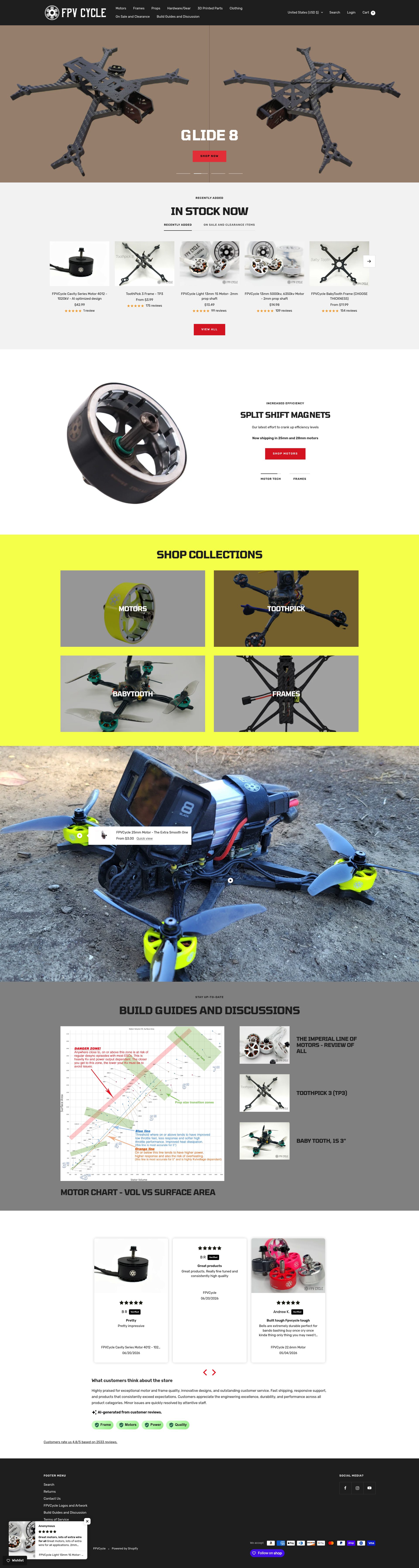 FPV Cycle homepage