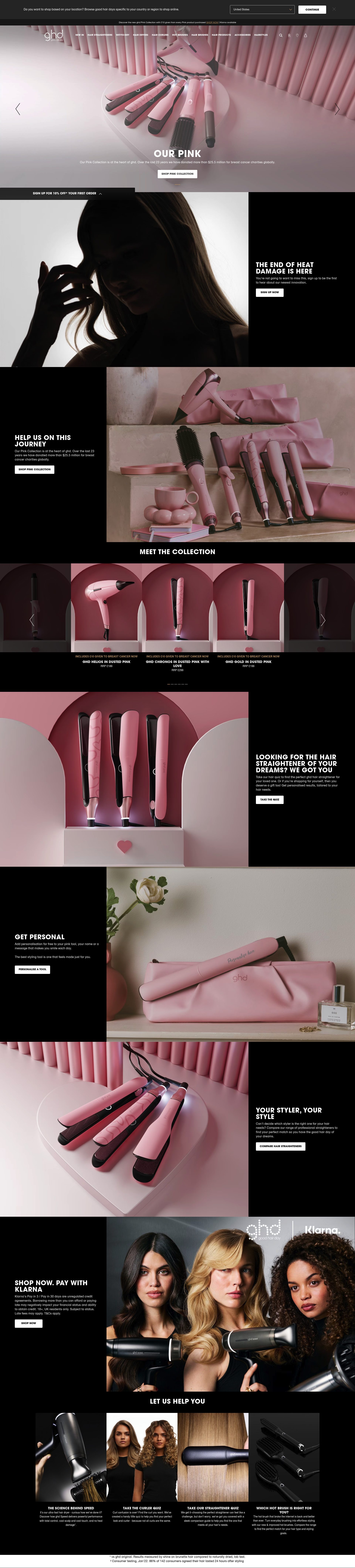 ghd homepage
