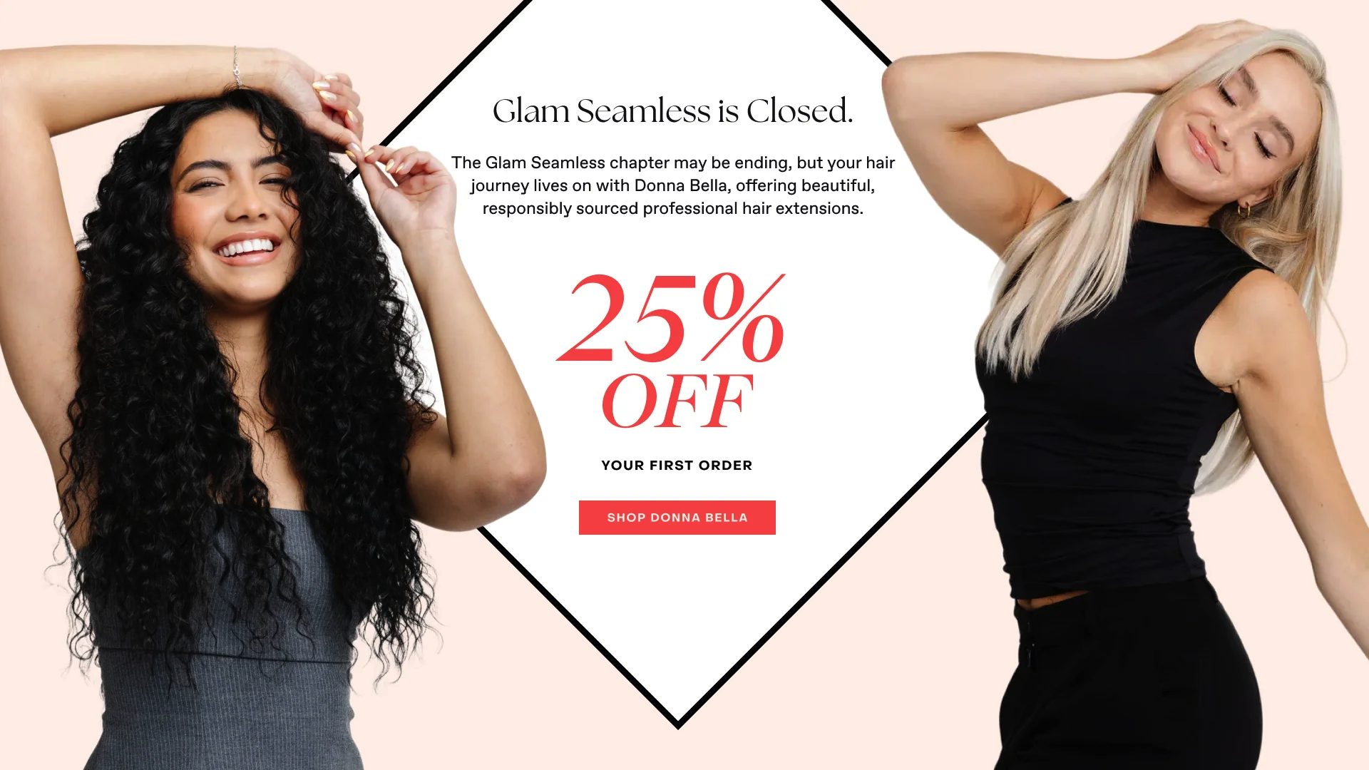 Glam Seamless homepage