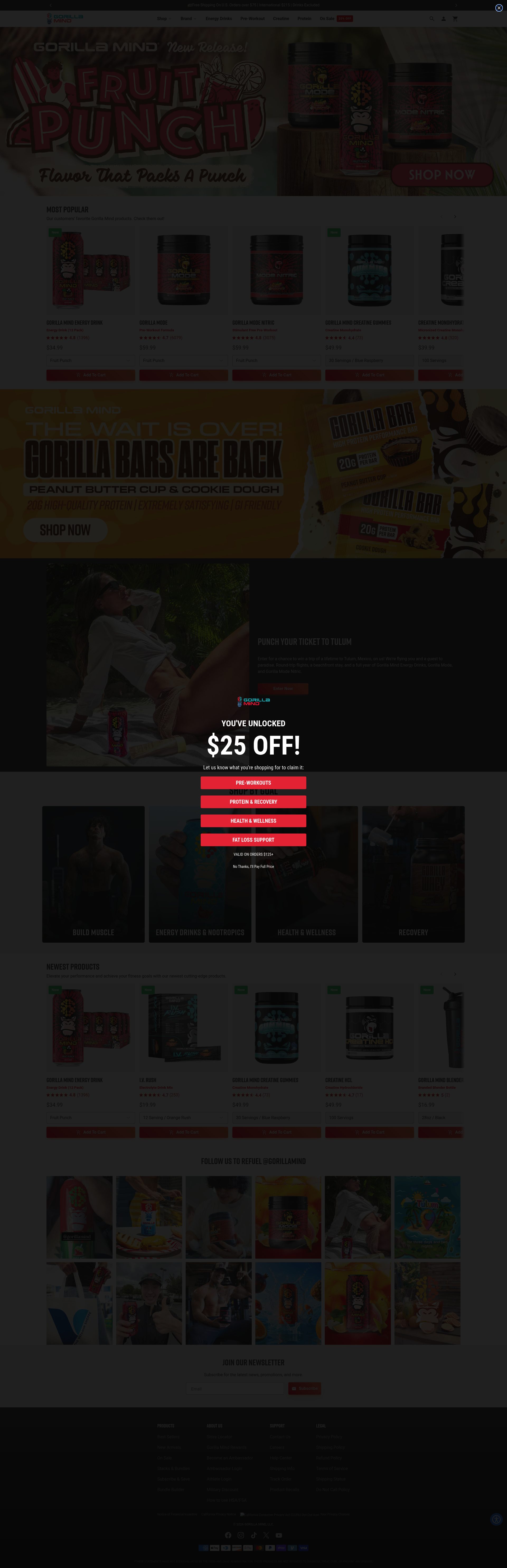 Gorilla Mind homepage