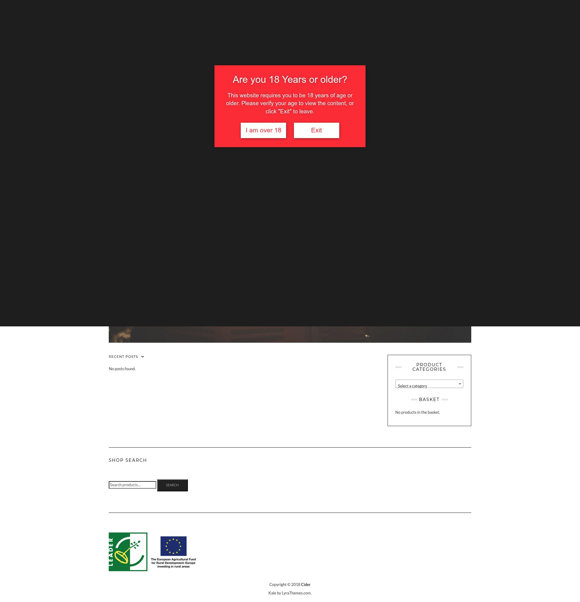 Heck's Cider homepage
