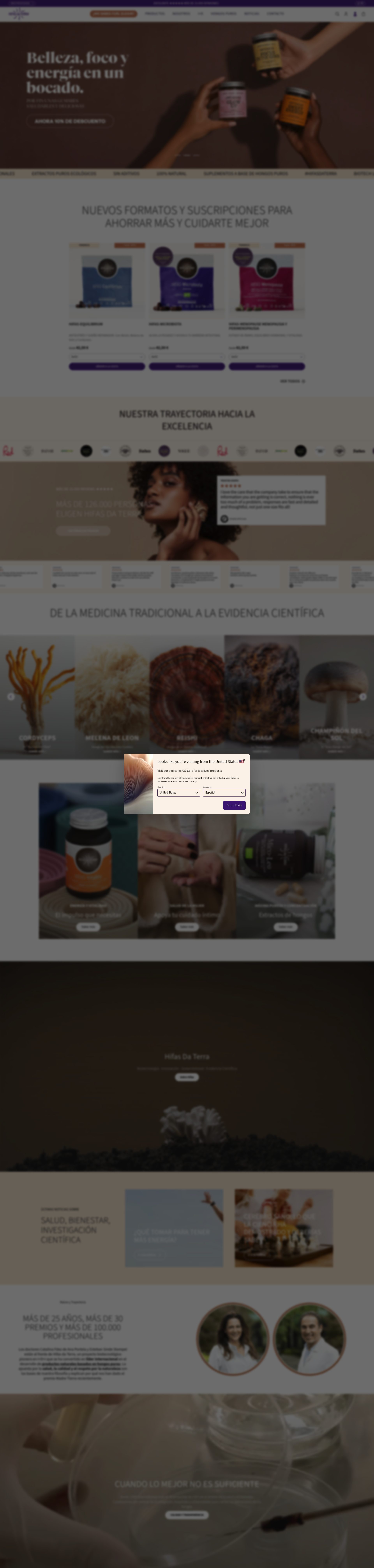 Hifas da Terra homepage