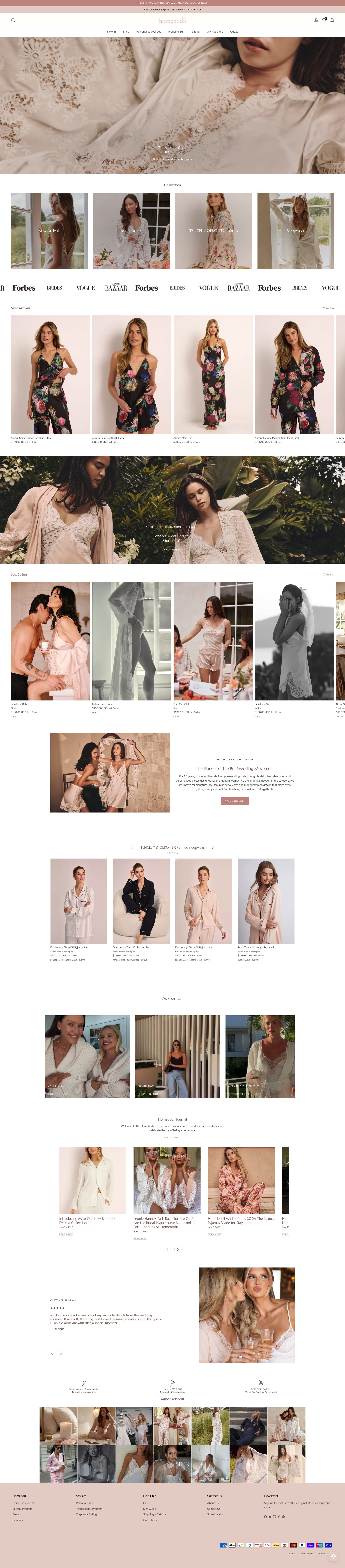 Homebodii homepage