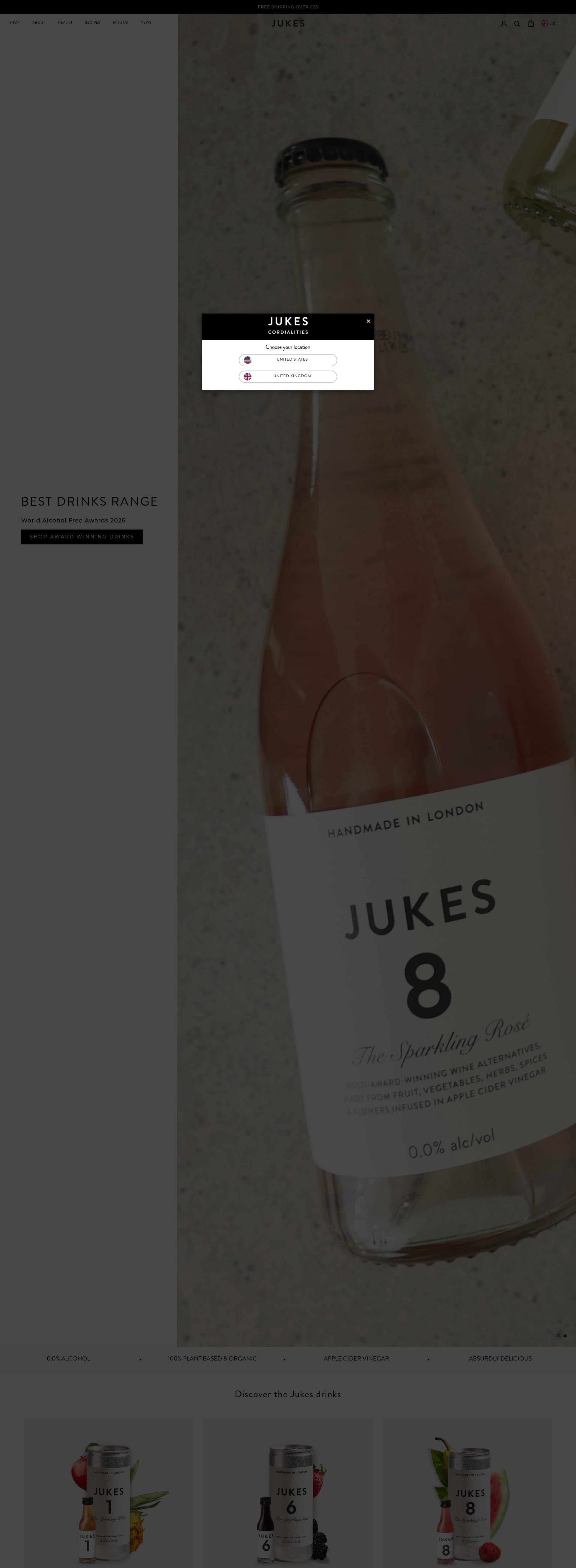 JUKES homepage
