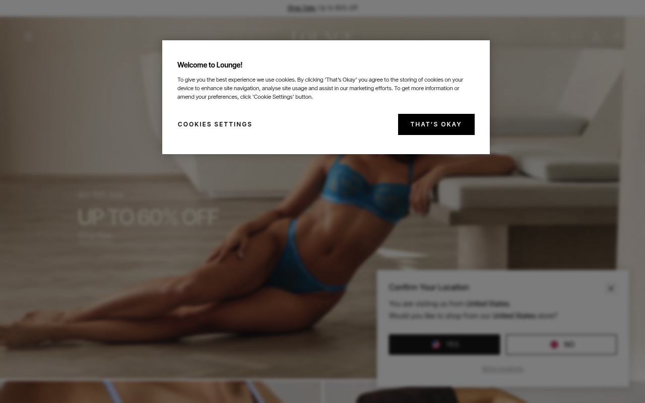 Lounge homepage