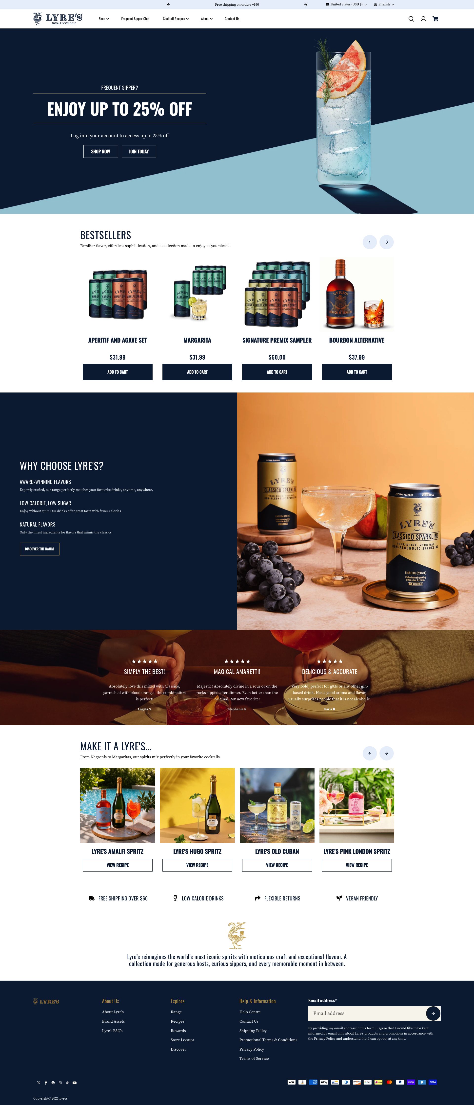 Lyre's homepage
