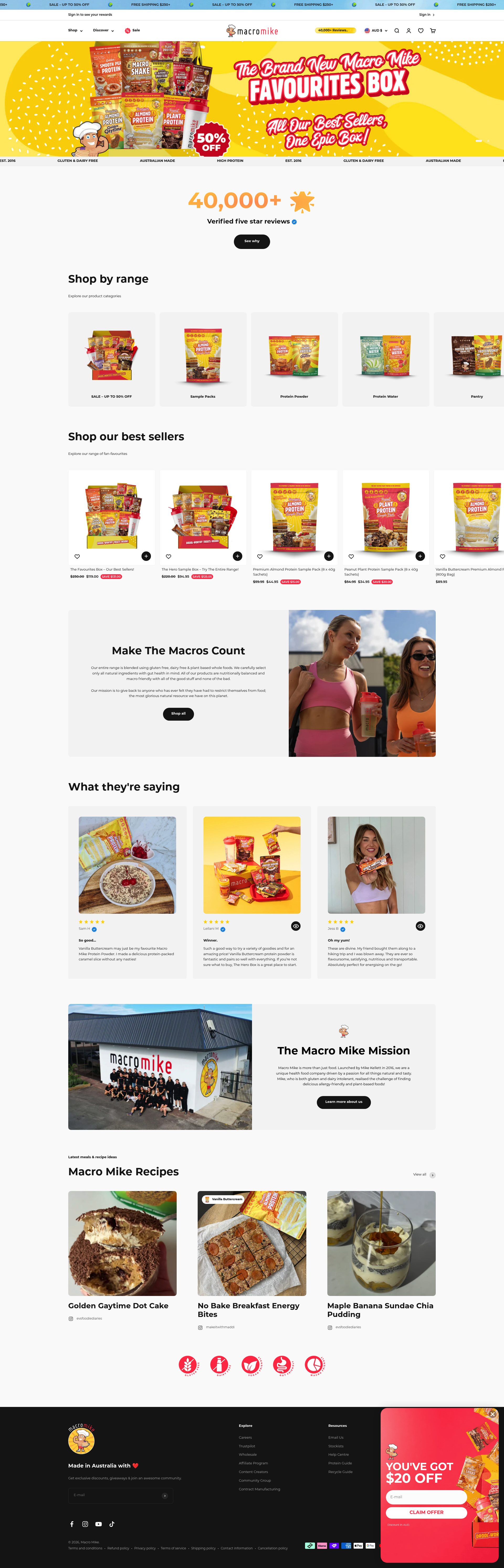 Macro Mike homepage