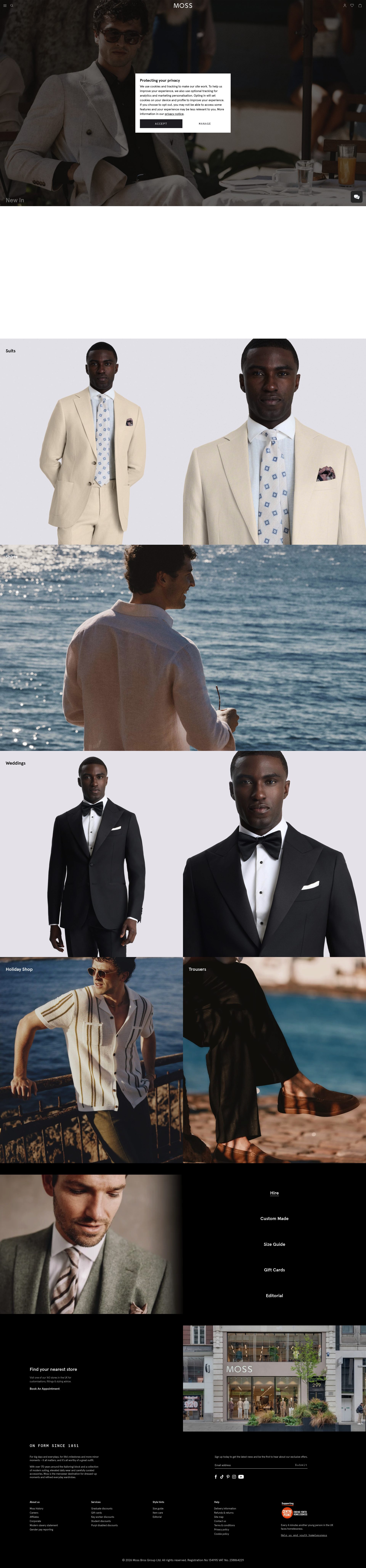 Moss homepage
