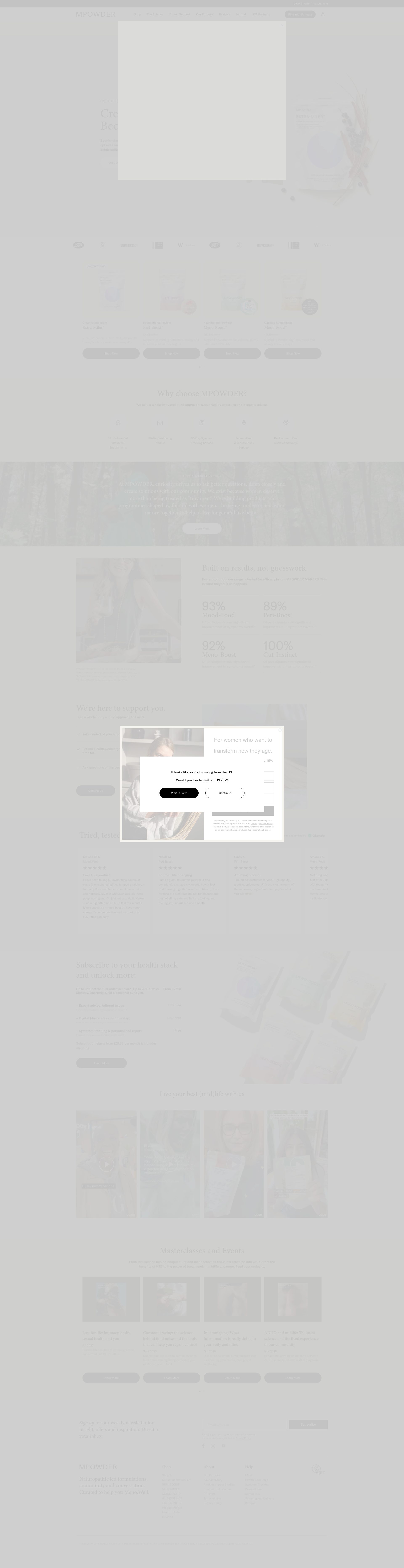 MPowder homepage