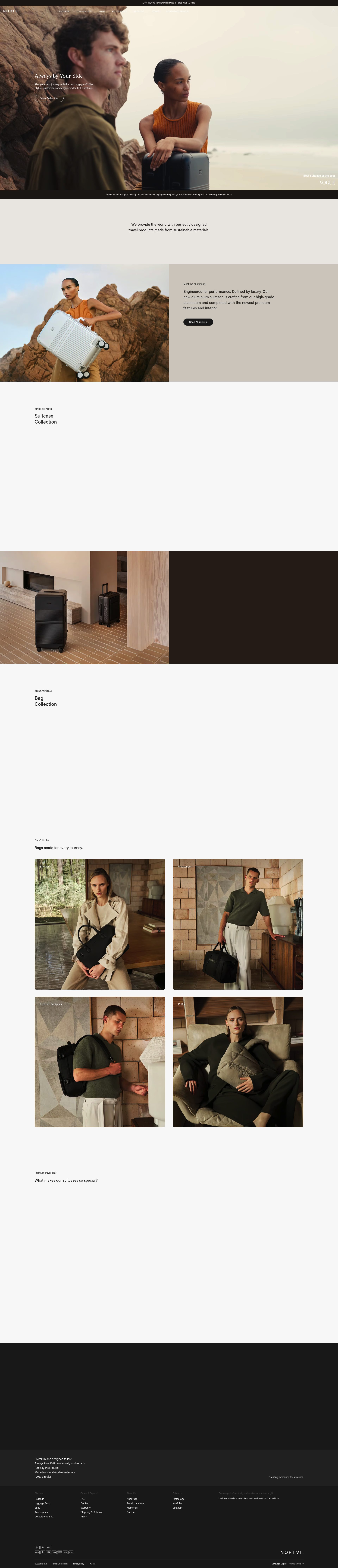 Nortvi homepage