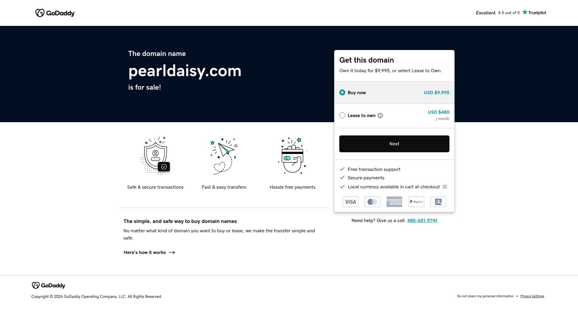 Pearl Daisy homepage