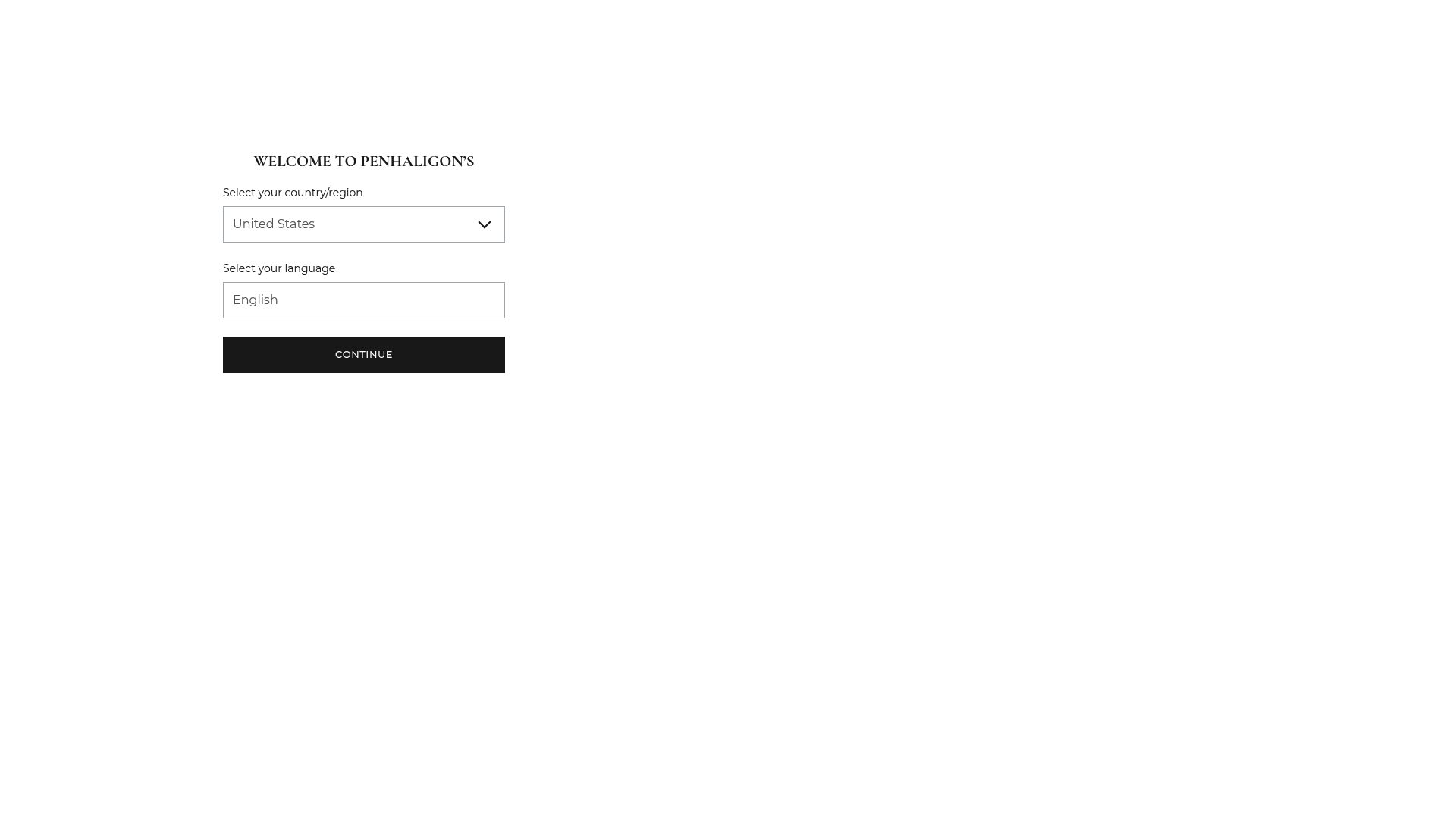 Penhaligon's — heritage brand Shopify store
