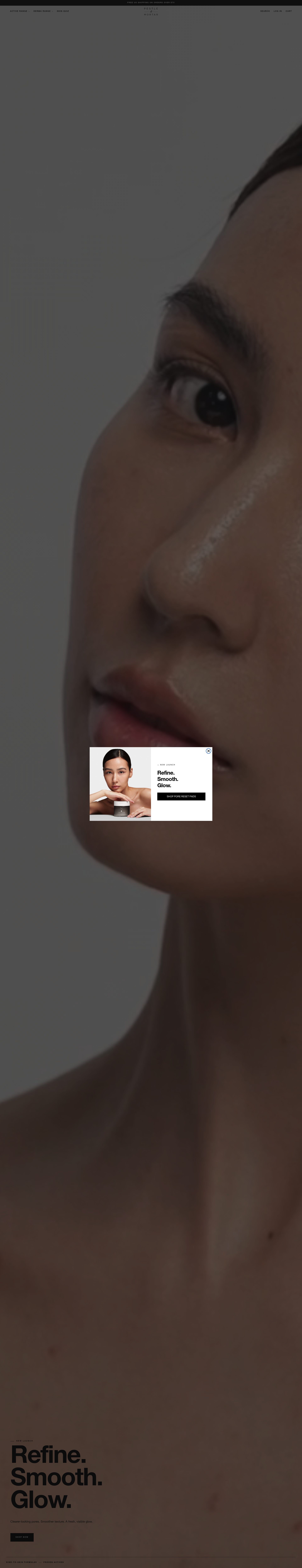 Pestle & Mortar homepage