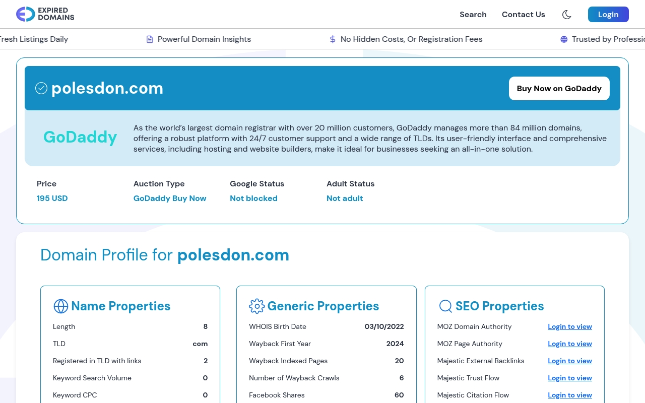 Polesdon homepage
