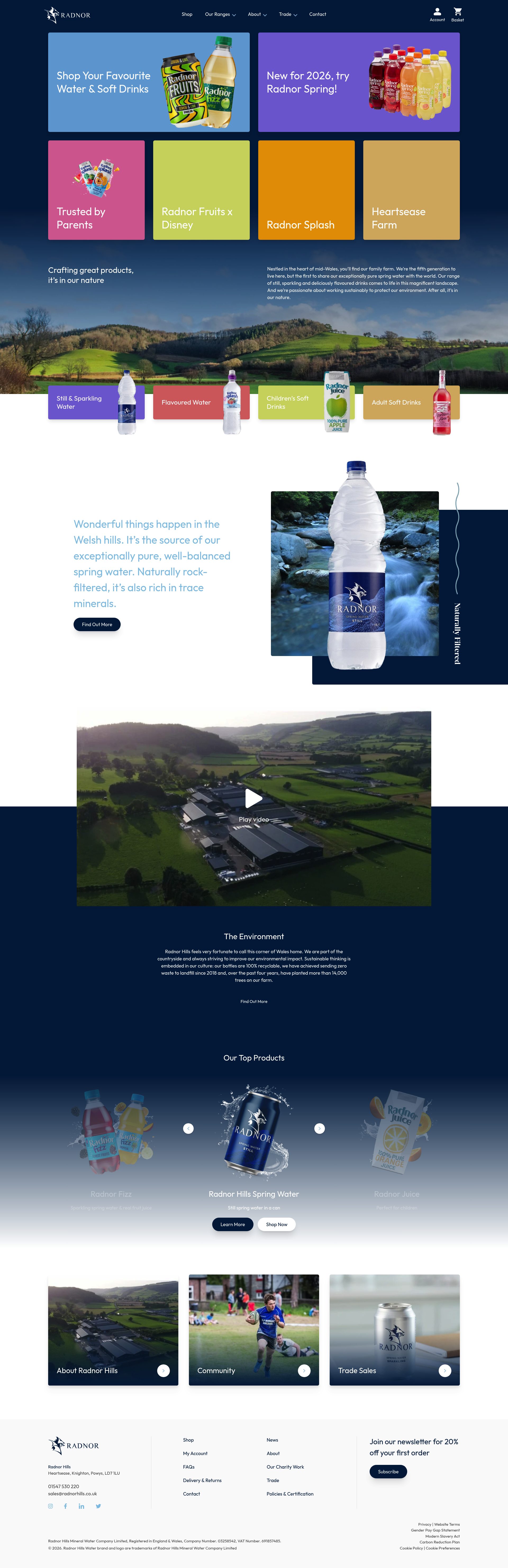 Radnor Hills homepage