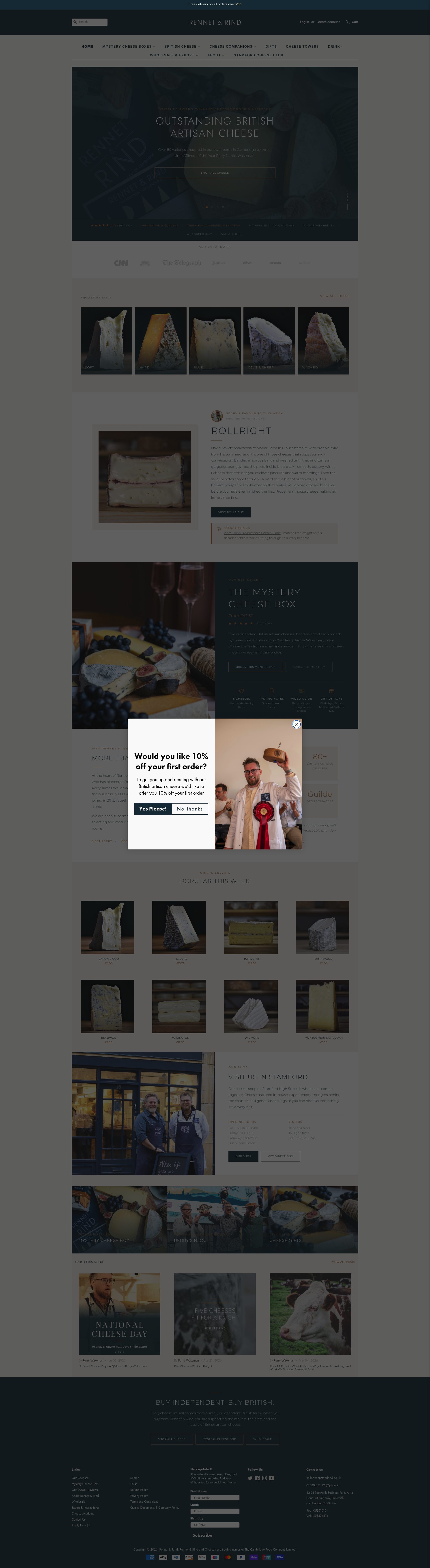 Rennet & Rind homepage