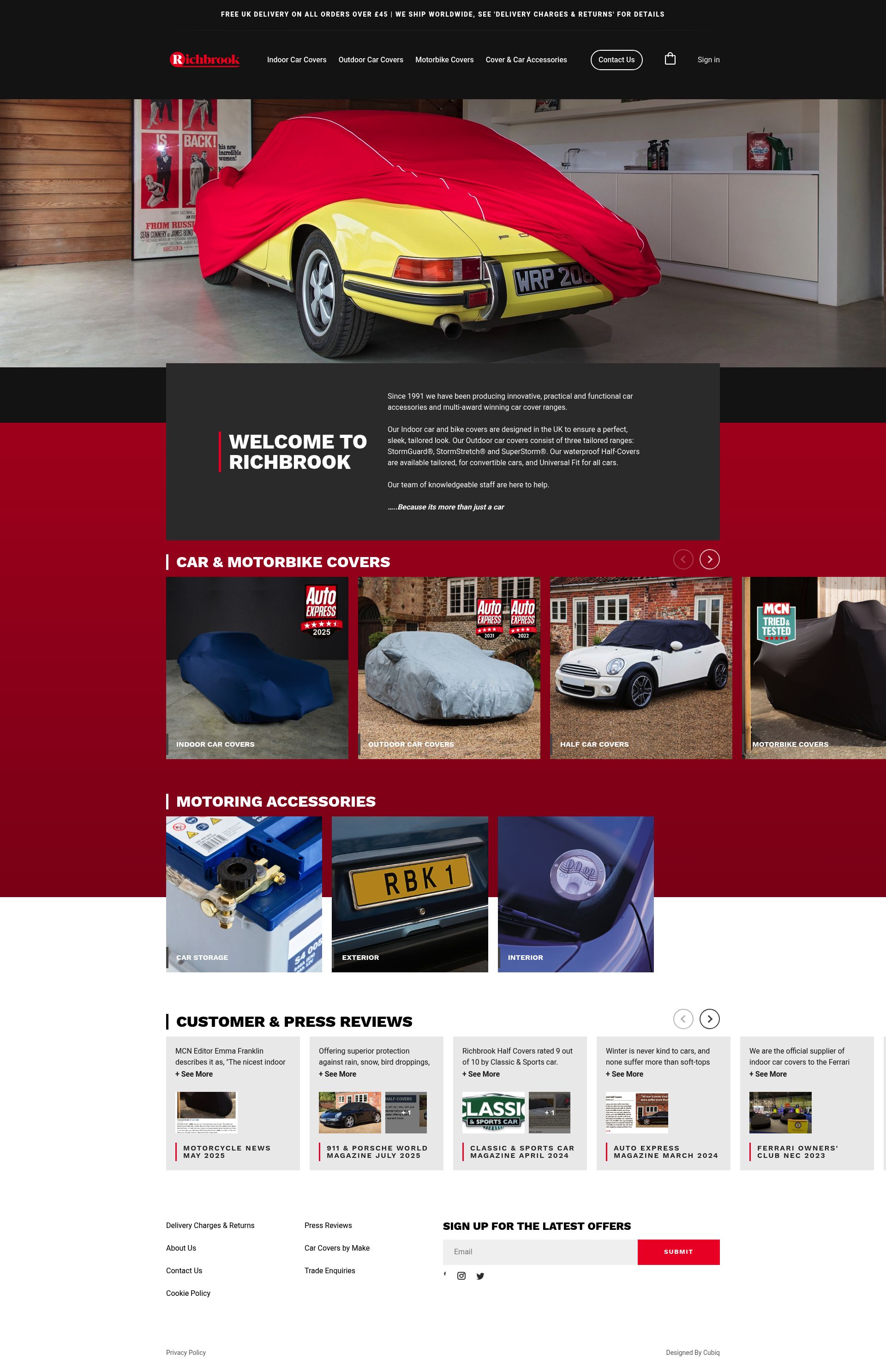 Richbrook homepage screenshot