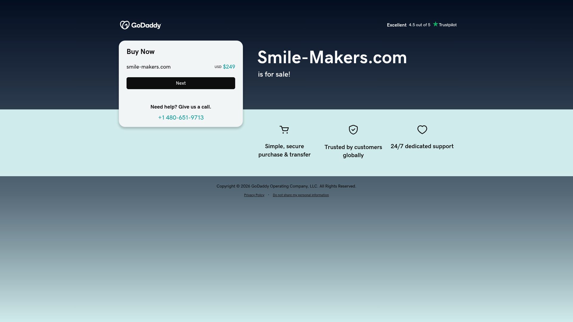 Smile Makers homepage
