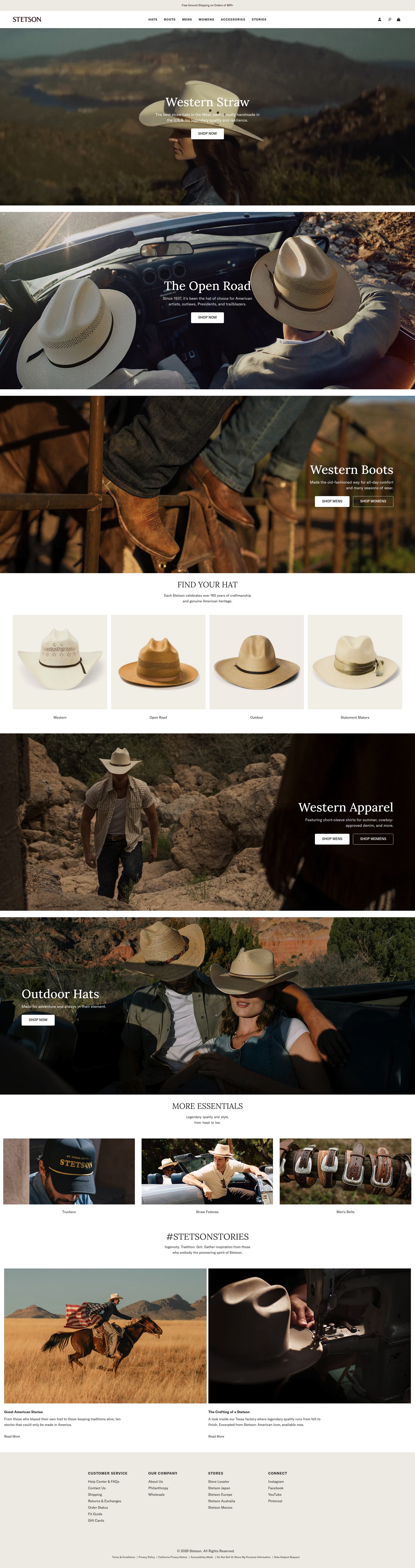 stetson homepage