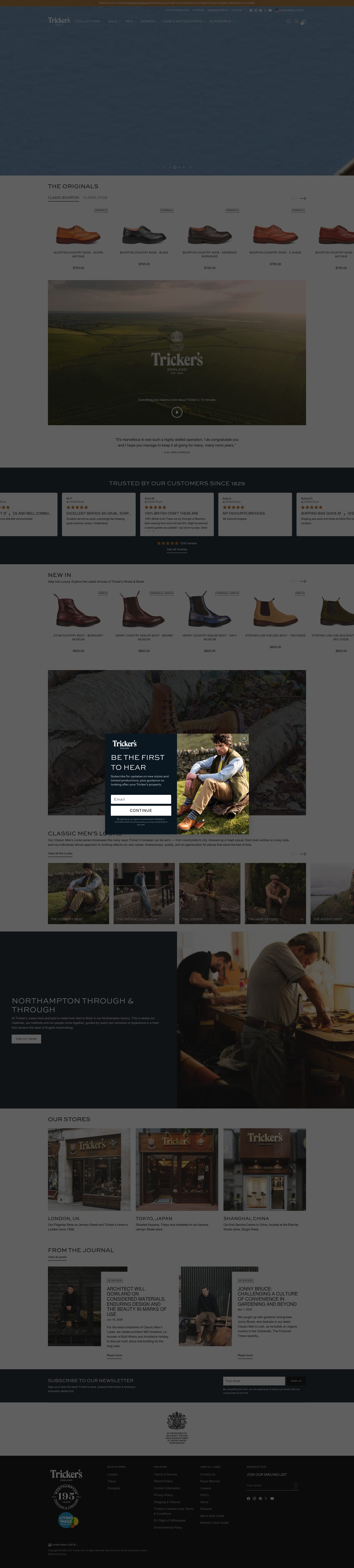 Tricker's homepage