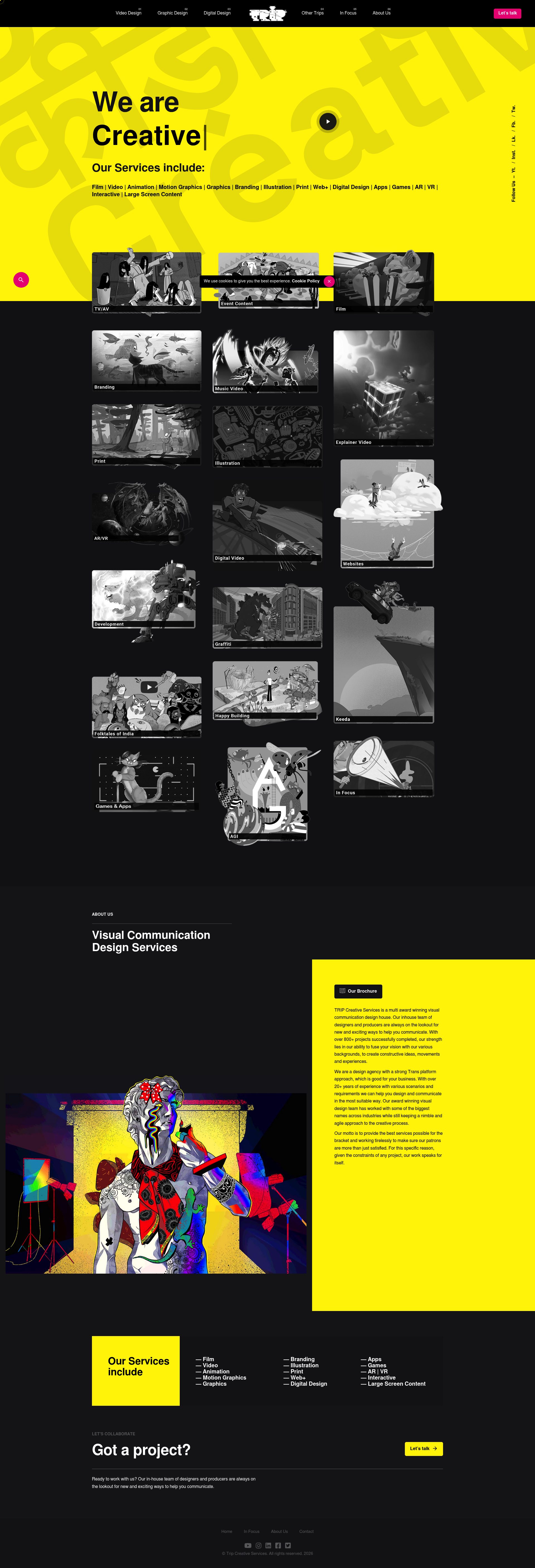 TRIP homepage