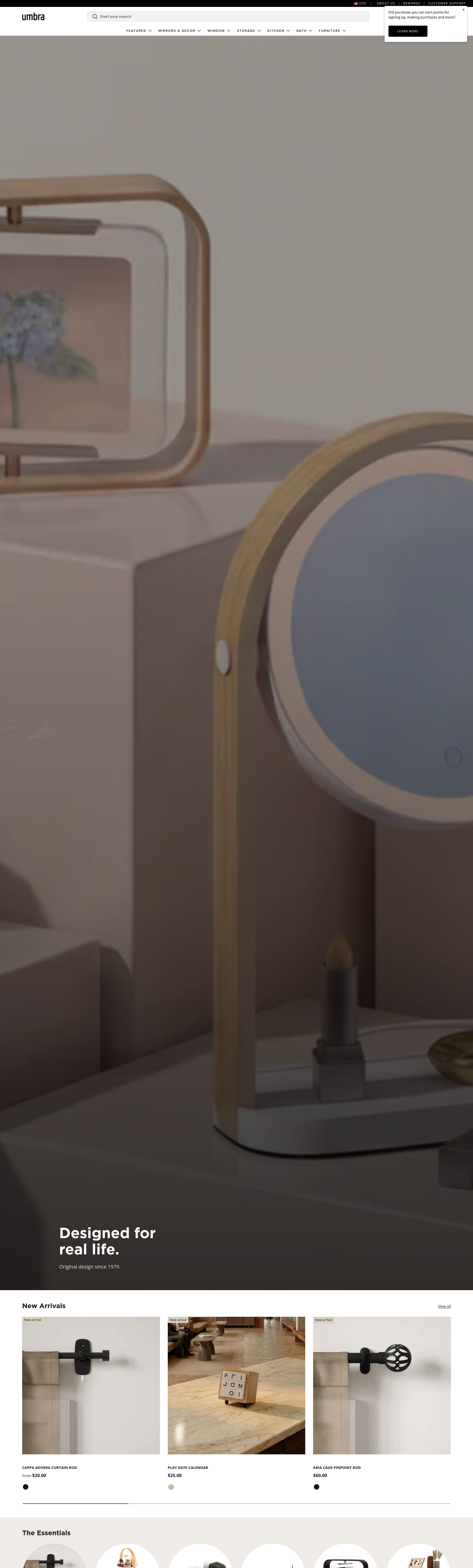 Umbra homepage