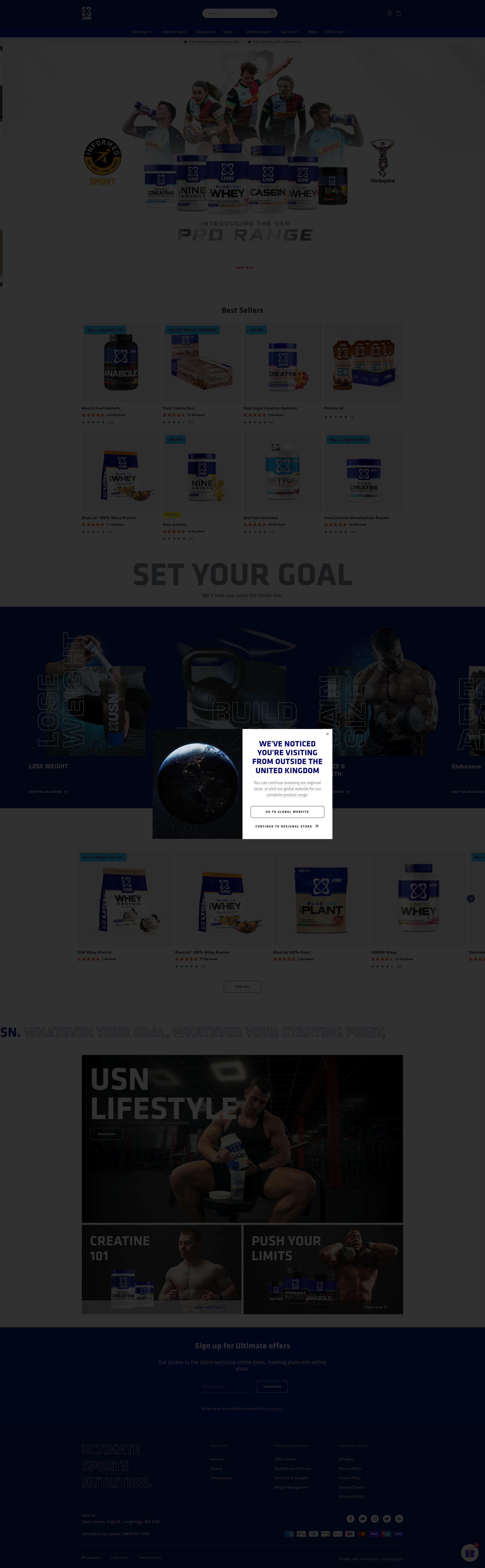 Usn homepage screenshot