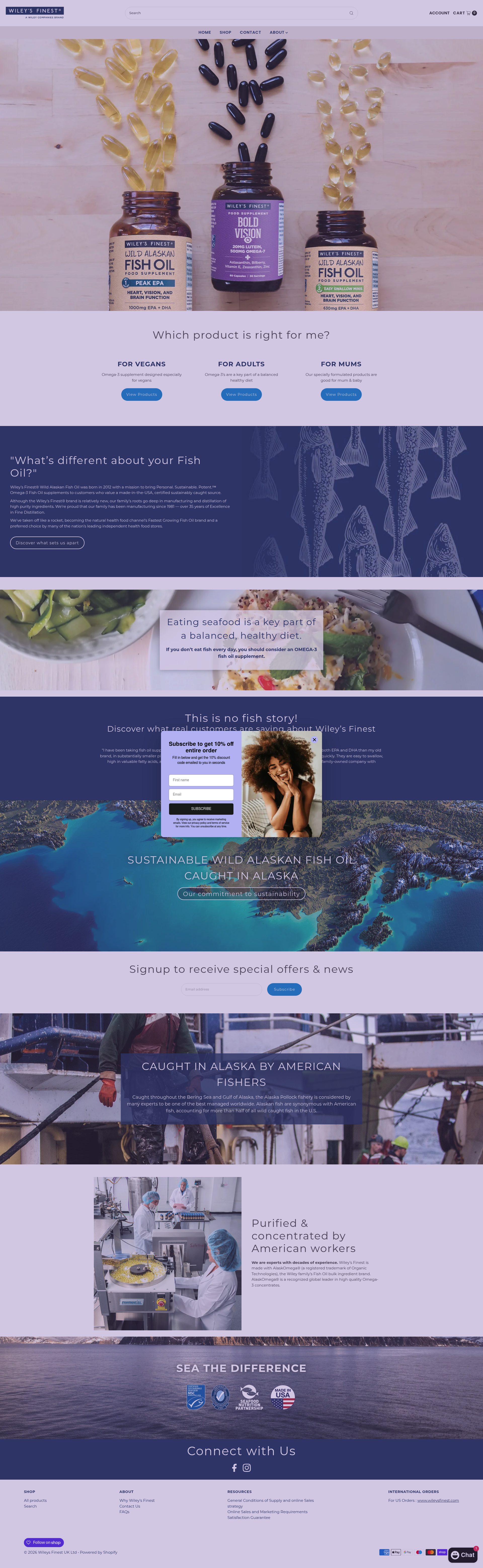 Wiley's Finest homepage